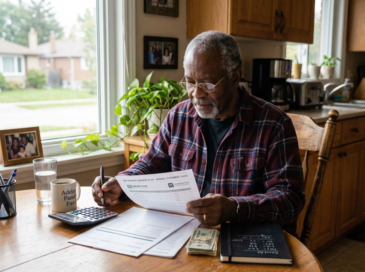 An Ontario senior thinking through retirement income options at home