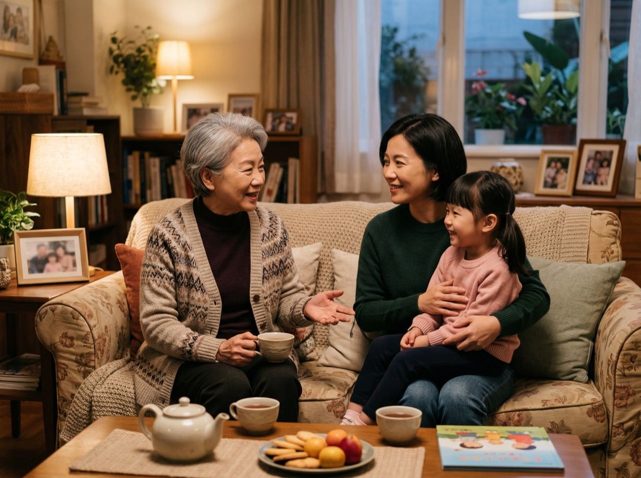 An Ontario senior reviewing retirement paperwork