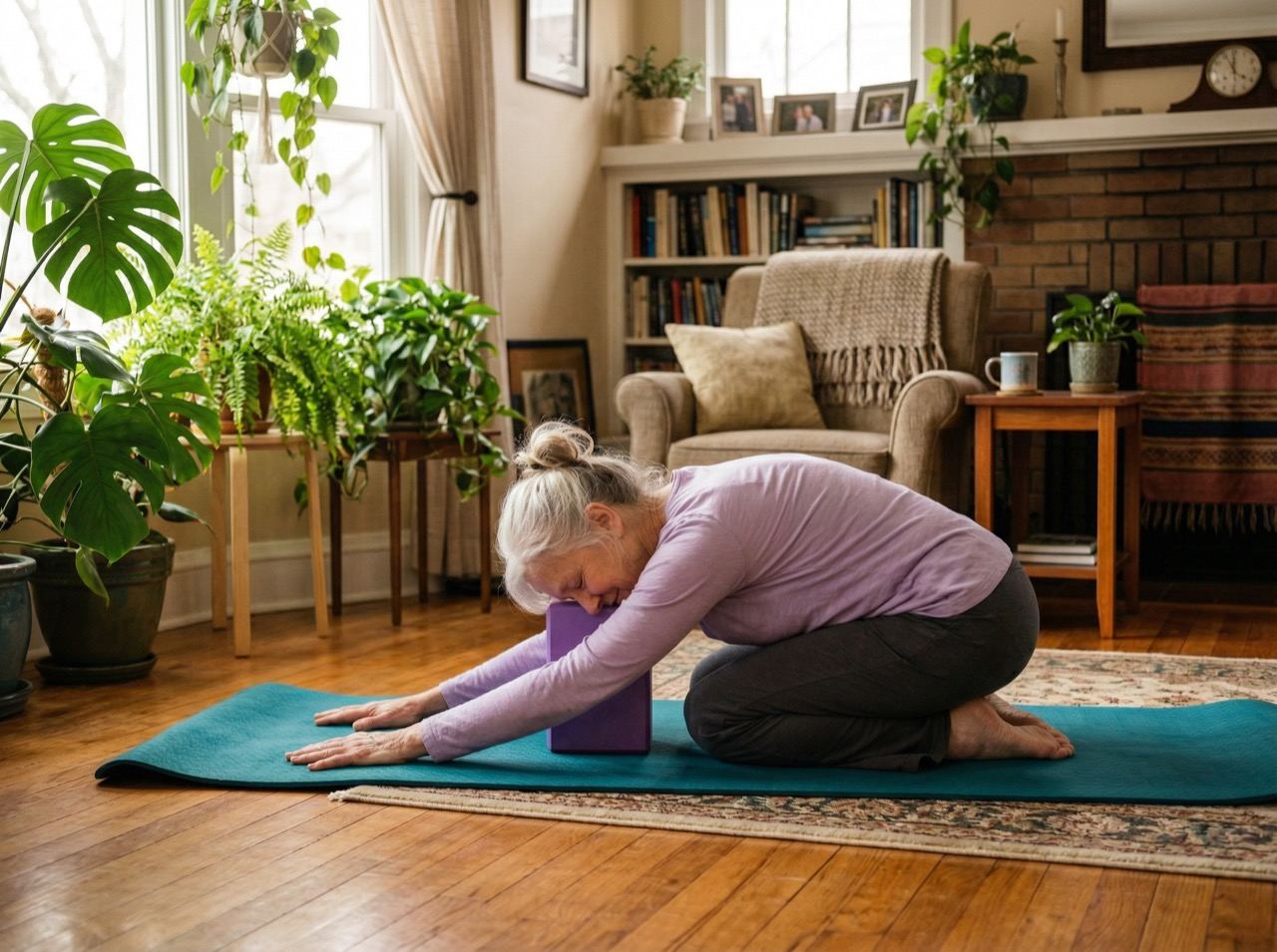 A senior enjoying an outdoor activity in her Mississauga or Oakville community